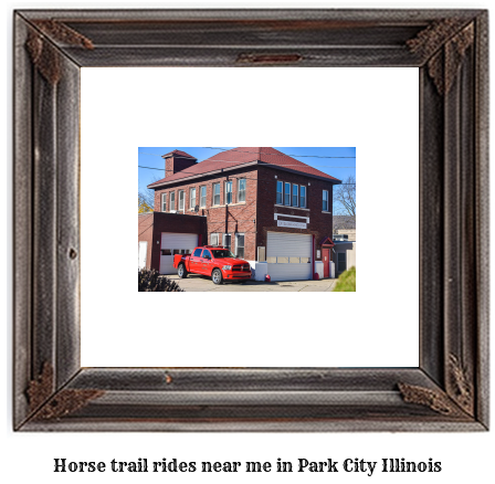 horse trail rides near me in Park City, Illinois